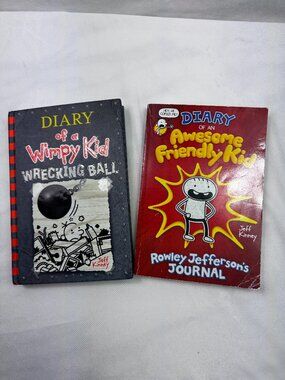Diary of a Wimpy Kid Wrecking Ball and Diary of an Awesome Friendly Kid